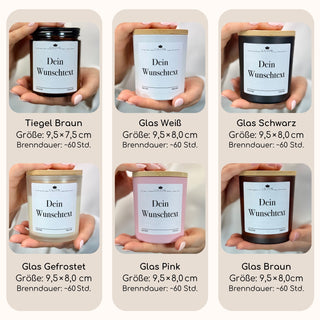 Duftkerze „Scheiß auf Valentinstag ich liebe dich jeden Tag ❤️“