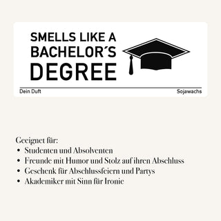 Duftkerze "Smells like a Bachelor’s Degree"