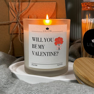 Duftkerze "Will You Be My Valentine? 💐"