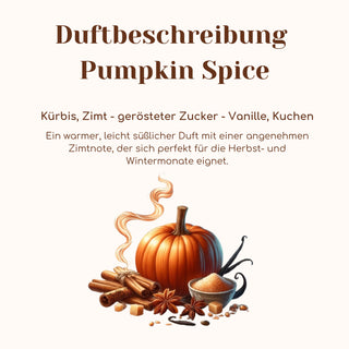 Duftkerze mit Duftnote Pumpkin Spice