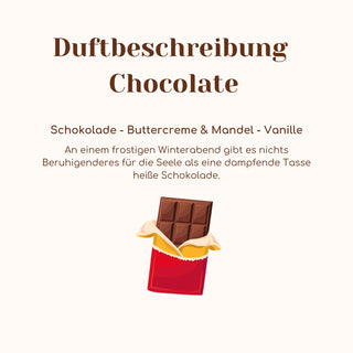 Duftkerze mit Duftnote Chocolate