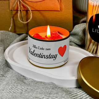 Duftkerze "Alles Liebe zum Valentinstag ❤️"