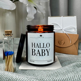 Duftkerze "Hallo Baby"