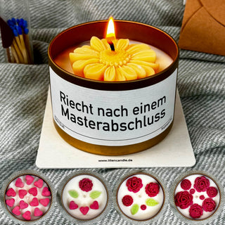 Duftkerze "Riecht nach einem Masterabschluss"